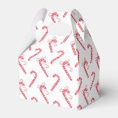 Doodle Candy Cane Pattern Mok Bedankdoosjes (Achterkant)