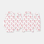 Doodle Candy Cane Pattern Mok Bedankdoosjes (Uitgevouwen)