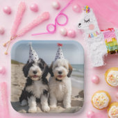 Doodle Celebration Borden Papieren Bordje (Feest)