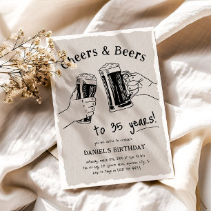 Doodle Cheers & Beers voor elke verjaardag voor vo Kaart