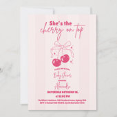 Doodle Cherry op top Baby shower Kaart (Voorkant)