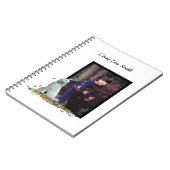 Doodle Chien Dans Carnet Spiral Feuille Avec Photo (Côté gauche)