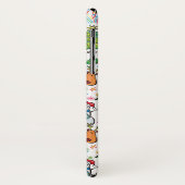 Doodle Clip art Christmas design Hoesje (Achterkant/links)