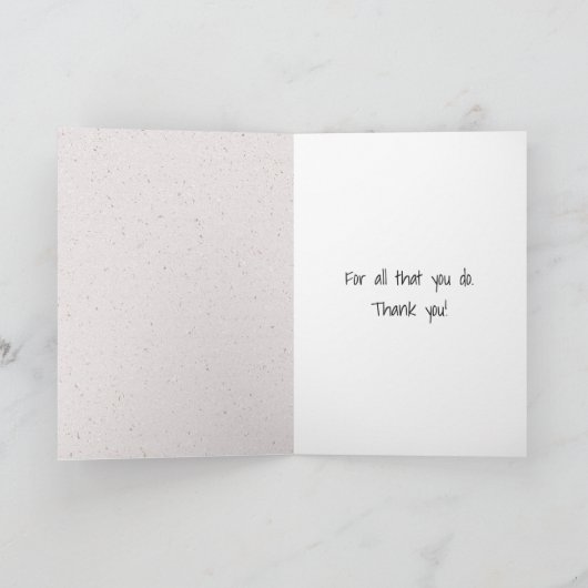 Doodle Daisy met Ladybug Kaart (Binnen)