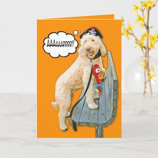 Doodle Days Comics Halloween Pirate Kaart (Gele Bloem)