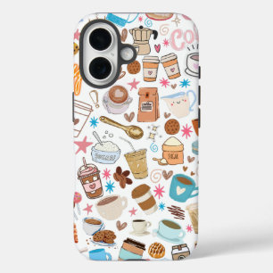 Doodle de café Lover iPhone / coque ipad