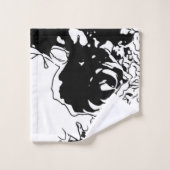 Doodle de fleurs (Gant de toilette)
