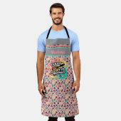 Doodle Delicious Whisk Pastel Art Schort (Gedragen)