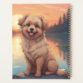Doodle Dog au bord du lac (Dos)