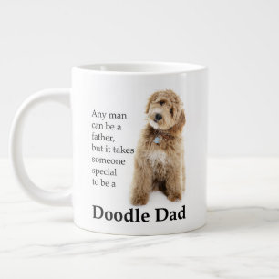 Doodle Dog Dad Extra Grote Beker