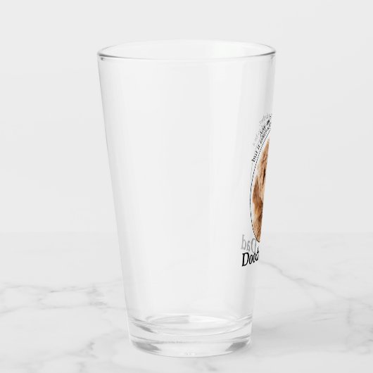 Doodle Dog Dad Glas (Rechts)