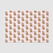 Doodle Dog Kerstmis Tissuepapier (Voorkant)