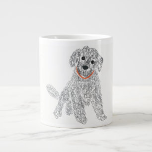 Doodle, Dog, Labradoodle, Goldendoedle, Dog Mam Jumbo Mok