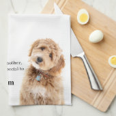 Doodle Dog Ma Kitchen Towel Theedoek (Quarter Fold)