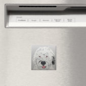 Doodle Dog Magnet (In Situ (Lave-vaisselle))