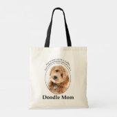 Doodle Dog Mama Tote Bag (Achterkant)