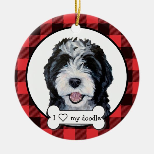 Doodle Dog Ornament (Voorkant)