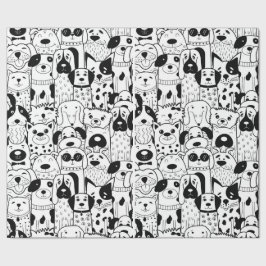 Doodle Dogs Cadeaupapier