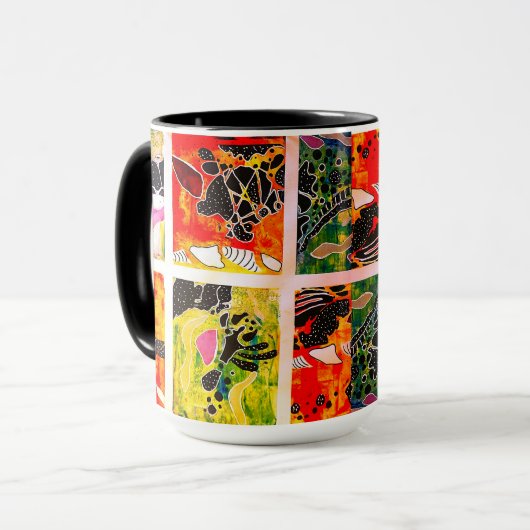 Doodle Doodle Art Mug (Devant gauche)