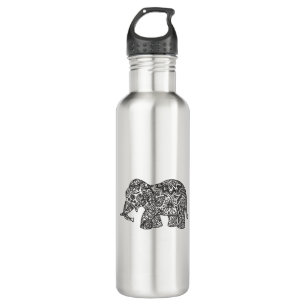 Doodle Elephant Waterfles