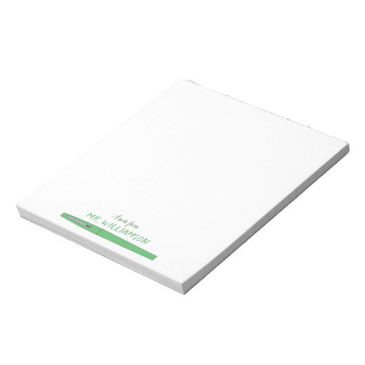 Doodle en vert | Une note de | Bloc-notes de l'ens (Tourné)