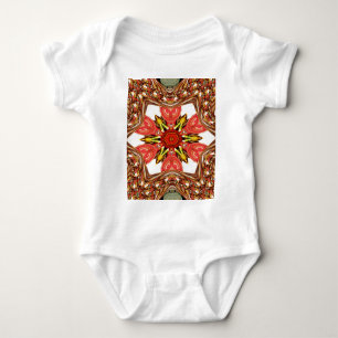 Doodle Floral Art Print Romper