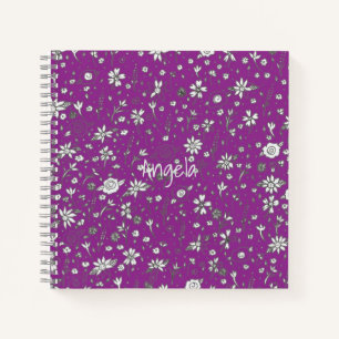 Doodle Flower Notitieboek 