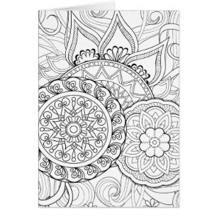 Doodle Flowers en Mandalas