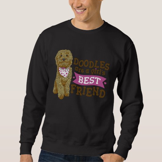 Doodle Goldendoodle Goldendoodle Trui (Voorkant)