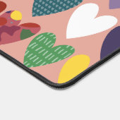 Doodle Heart Harmony Abstrait (Coin)