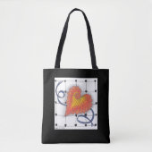 Doodle Heart Tas (Voorkant)