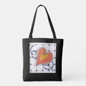 Doodle Heart Tas (Achterkant)