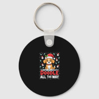 Doodle helemaal leuk Grappige Goldendoodle Kerstma