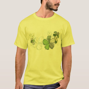 Doodle Hibiscus Mannen T-shirt
