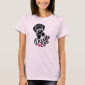 Doodle Hond Liefde T-shirt (Voorkant)