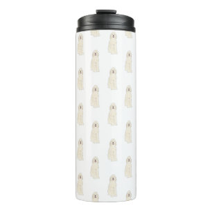 Doodle III (Cream White) Thermal Tumbler Thermosbeker
