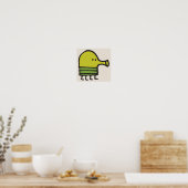 Doodle Jump Poster (Keuken)