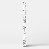 Doodle katten: zwart en wit. Case-Mate iPhone case (Achterkant / Links)