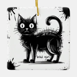 doodle keramisch ornament