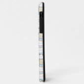 Doodle Kitten Faces Pattern Case-Mate iPhone Case (Achterkant/links)