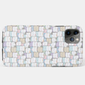Doodle Kitten Faces Pattern Case-Mate iPhone Case (Achterkant (horizontaal))