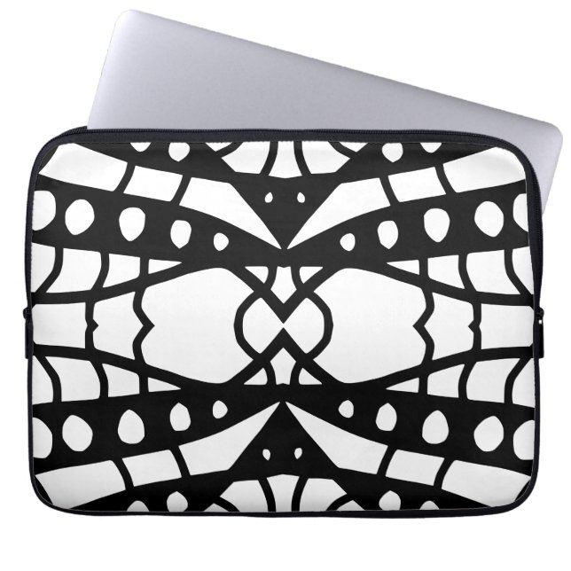 Doodle Laptop Sleeve (Voorkant)