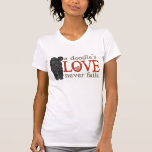 Doodle Love is nooit mislukt - Black Goldendoodle T-shirt