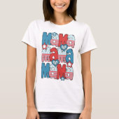 Doodle Mama 4 juli T-shirt (Voorkant)