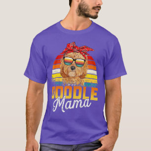 Doodle Mama Best Goldendole Mam Ever Moeder's Da T-shirt