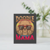 Doodle Mama Dog Owner Goldendole Lover Briefkaart (Staand voorkant)