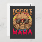 Doodle Mama Dog Owner Goldendole Lover Briefkaart (Voorkant / Achterkant)