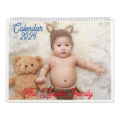 Doodle mignon & Friendly Baby Wall Calendrier 2024 (Protection)