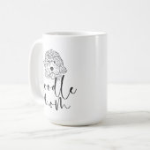 Doodle Moeder Koffiemok (Voorkant links)