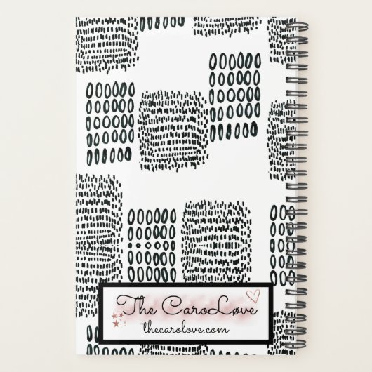 Doodle noir et blanc (Dos)